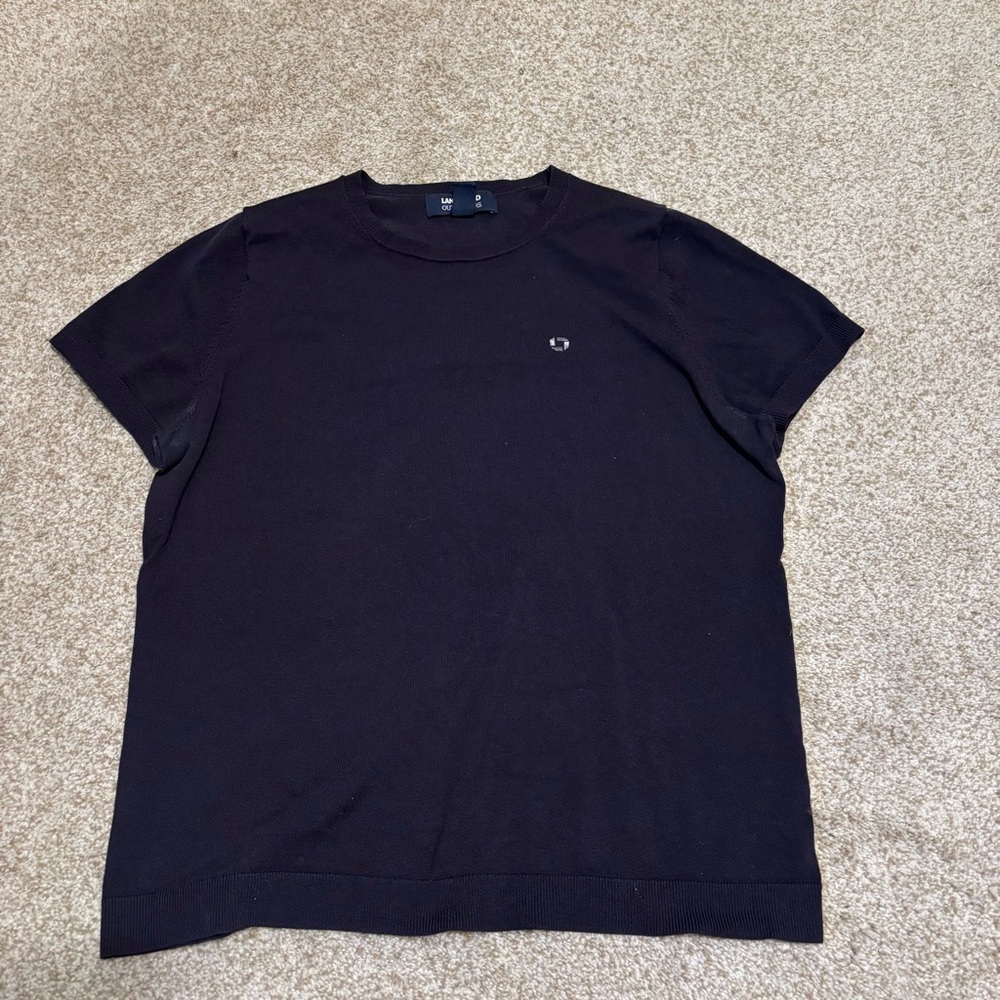 Chase Bank Lands End Sweater Top